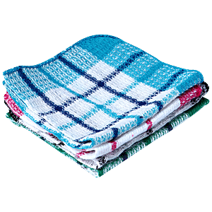 Buy Brodees Cotton Kitchen Towel - Blue, Checked, Easy Wash, 45 x 70 Cm  Online at Best Price of Rs 89 - bigbasket