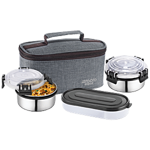 Pinnacle Thermoware 2-Pc Leak Proof Insulated Lunch Box Hot Food