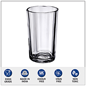 Buy Yera Glass Tumbler - Straight, With Heavy Bottom, Food Grade, Odour &  Stain Free Online at Best Price of Rs 189 - bigbasket