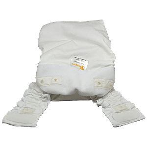 Buy Bdiapers Hybrid Nappy - 1 Washable Cloth Diaper Cover, 30 Disposable  Nappy Pads, Plain, Large Online at Best Price of Rs 550 - bigbasket