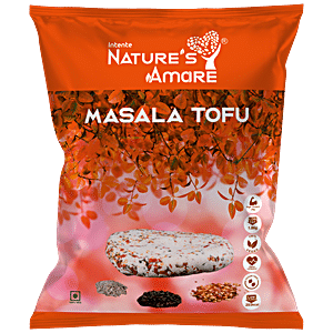 Buy Nature's Amare Masala Tofu - 100% Organic, Zero Cholesterol, Vegan, No  Sugar Online at Best Price of Rs 65 - bigbasket