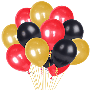 Buy CS Metallic Balloon - Black & Golden Online at Best Price of Rs 100 ...