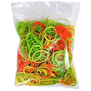 Buy CS Rubber Bands - Nylon, Assorted Colour, 5 cm Online at Best Price ...