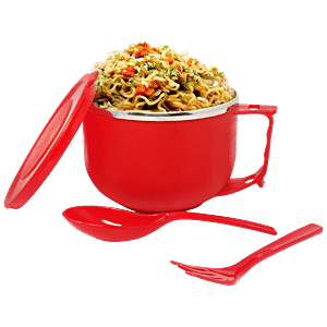 REPLEX Stainless Steel Soup Bowl Noodles Bowl with Lid and Handle, Soup  Bowls lunch bowl, snack bowl For Kids Price in India - Buy REPLEX Stainless  Steel Soup Bowl Noodles Bowl with