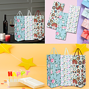 Buy DP Paper Gift Bags - Assorted Design, Small Online at Best Price of Rs  79 - bigbasket