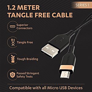 Duracell 1m USB-A to USB-C Cable – Duracell Charge