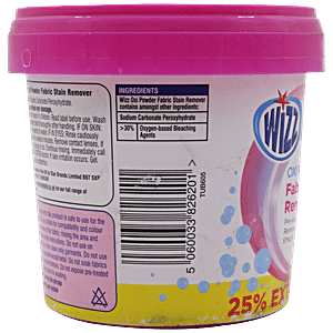 Buy Wizz Fabric Powder Oxi 625 Ml Bottle Online at the Best Price of Rs 239  - bigbasket