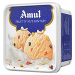 Buy Amul Real Ice Cream - Fruit 'N' Nut Fantasy 1 lt Tub Online at Best ...