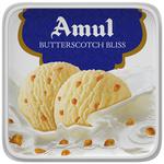 Buy Amul Real Ice Cream Butterscotch Bliss 1 Lt Tub Online At Best ...