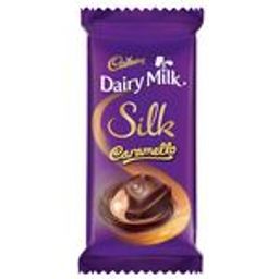 Buy Cadbury Dairy Milk Silk Caramello Chocolate Bar 60 Gm Online at the ...