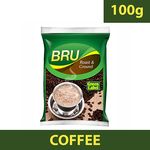 Buy Bru Coffee Roast Ground 100 Gm Online at the Best Price of Rs 60 ...