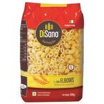 Disano 100% Durum Wheat Pasta - Elbow Macaroni 500 g Pouch