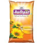 Aadhaar Refined Sunflower Oil 1 L Pouch