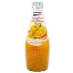 Buy Americana Basil Seed Drinks Orange 290 Ml Online At Best Price