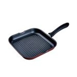 Buy Bergner Scarlett Diecast Aluminium Grill Pan, Red Online at Best