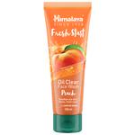 Himalaya fresh start oil 2025 clear face wash peach 100ml