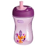 Buy Chicco Straw Like Spout Sipper Cup - Purple, 12m+ Online at Best ...