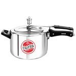 United Aluminium Inner Lid Pressure Cooker 5 L