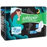 Buy Whisper Sanitary Pads Xxxl Ultra Nights Wings 10 Pcs Online At Best  Price of Rs 330 - bigbasket