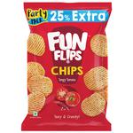 Buy Fun Flips Tasty & Crunchy Potato Chips - Tangy Tomato Online at ...