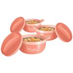 Buy Milton Crave Jr Inner Steel Casserole Gift Set Peach Online At