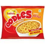 Saffola Oodles Instant Noodles - No Maida, Yummy, Masala Flavour 53 g Pouch