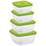 Asian Dryfruit/Pasta Plastic Storage Dabba/Containers Set Super Seal -  BPA-Free, Blue, 5 pcs