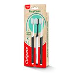 Buy Colgate RecyClean Toothbrush - 100% Recycled Plastic, Soft Online ...