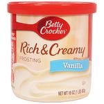 Buy Betty Crocker Rich & Creamy Frosting Vanilla Online At Best Price ...