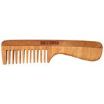 Buy Goli Soda Neem Wood Comb - Wide Tooth With Handle, Prevents ...