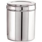 Buy HAZEL Stainless Steel Container S10 - With Transparent See-Through ...