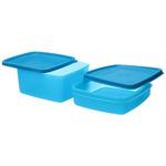 Buy Signoraware Quick Carry Plastic Lunch Box With Bag - Blue, Airtight ...