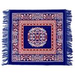 Buy JBG Home Store Prayer Mat/Aasan - Blue, Velvet Polyester, 18 Inches ...