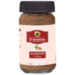 Buy D'Aromas Instant Coffee With Almond Flavour - Rich Aroma Online at ...