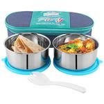 Buy Milton School Tiffin Box - Thermoware, Plastic, Dark Blue, Quick Bite  Online at Best Price of Rs 360 - bigbasket