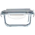 Buy Sanjeev Kapoor Boston Lunch Box - Square, Transparent, Plain, Leak ...