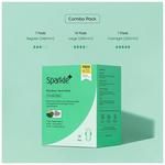 Sparkle Combo Pack  Bamboo Sanitary Pads