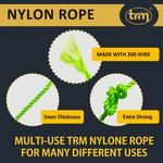 Buy Trm Nylon Rope - 15 m, Green, Premium Quality Online at Best Price of  Rs 285 - bigbasket