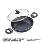 Buy Judge by Prestige Everyday Aluminium Non-Stick Cookware Kadai 24 cm ...