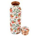 Buy Oggn Flower Printed Copper Bottle Online At Best Price Of Rs Bigbasket