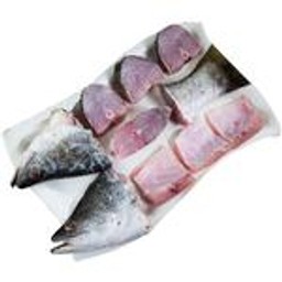 Buy Fresho Fresho Kolkata Bhetki Big / Sea bass Big Curry Cut With Head ...