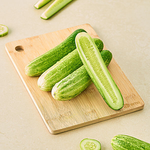 Buy Fresho Cucumber 1 Kg Online At Best Price of Rs 10 - bigbasket