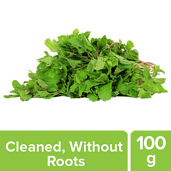 Fresh Natural Mint Leaves, Packaging Size: 100 Gm at Rs 400/kg in