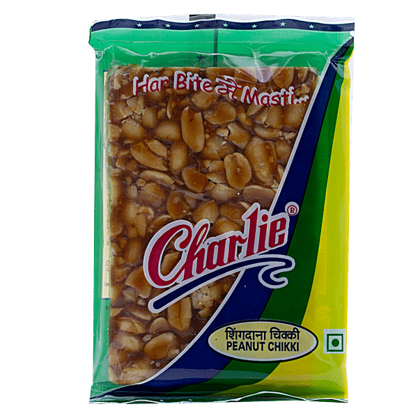 Buy Charlie Peanut Chikki 75 Gm Pouch Online at the Best Price of Rs 40 ...