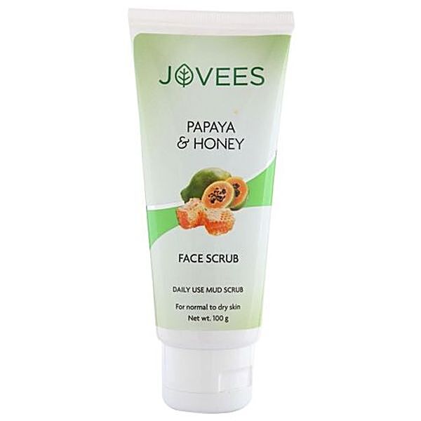 Buy Jovees Facial Scrub Papaya Honey 100 Gm Tube Online At Best Price Of Rs 147 Bigbasket