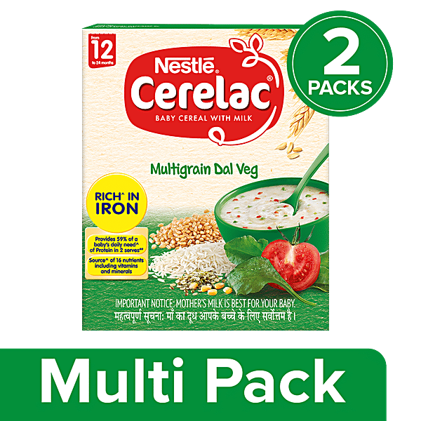 Multigrain dal veg hot sale cerelac