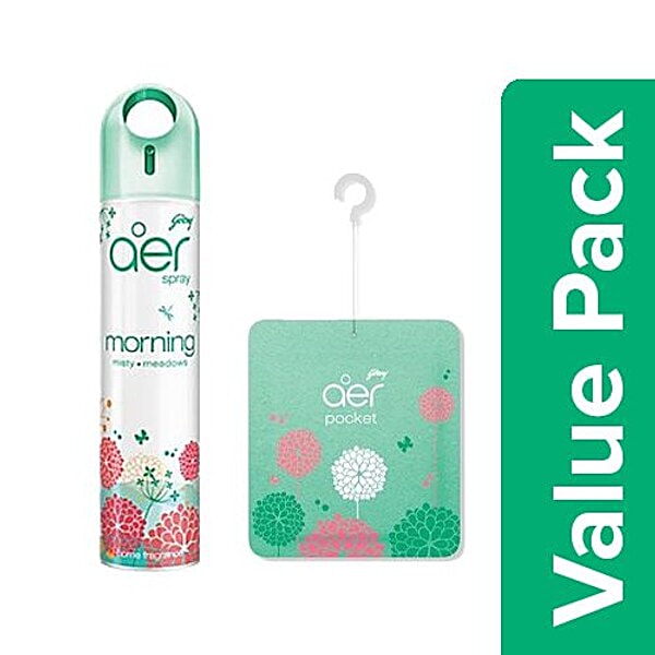 Buy Godrej Aer Pocket Bathroom Fragrance Misty Meadows 10G Air ...