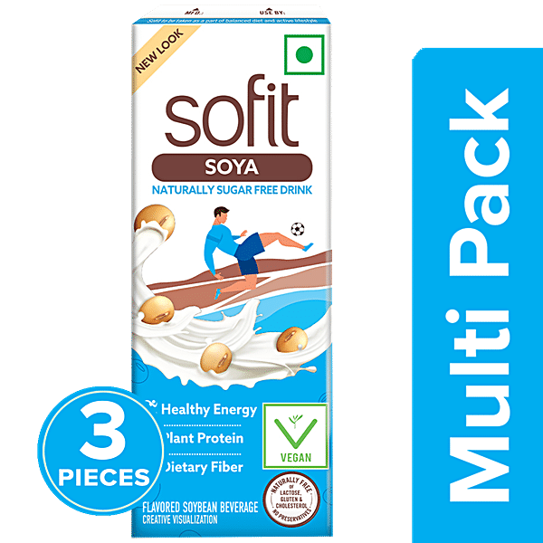 Buy Sofit Soya Milk Sugar Free 200 Ml Tetra Online At Best Price