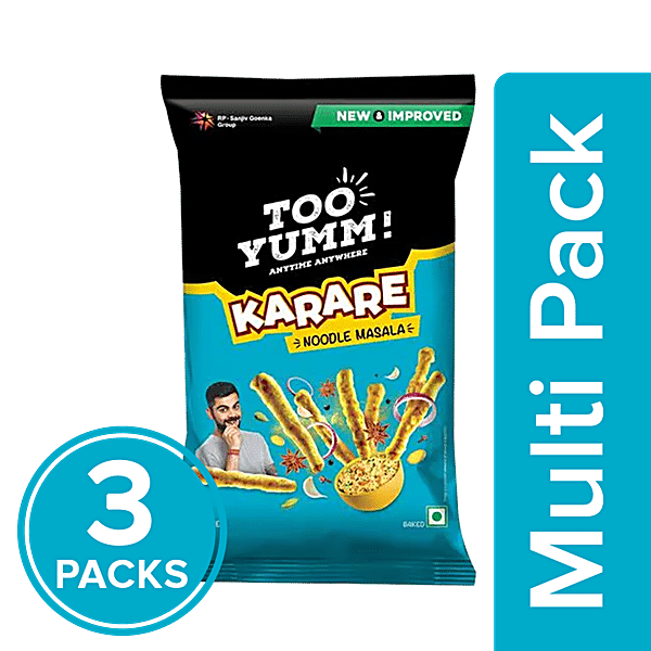 Buy Too Yumm! Noodle Masala Flavour Karare Namkeen Online at Best Price ...