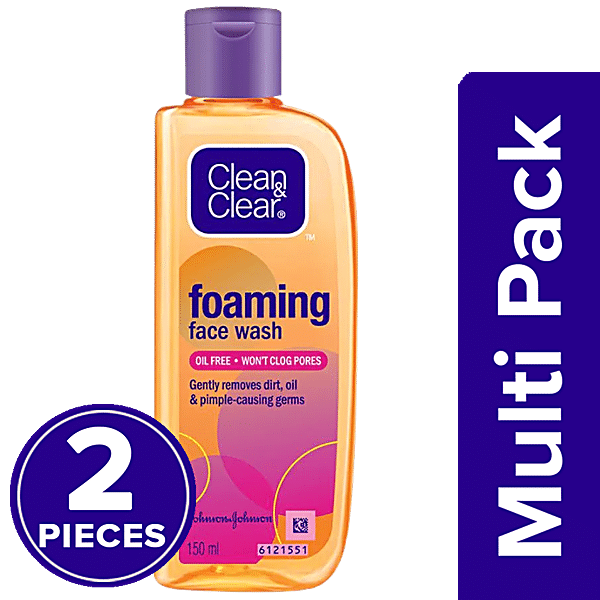 Buy Clean Clear Face Wash Foaming 100 Ml Online At Best Price of Rs 159.8 -  bigbasket